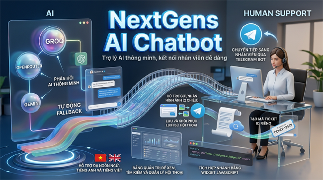 Chatbot AI thế hệ tiếp theo
